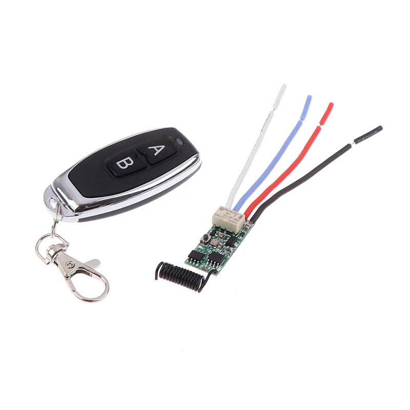 Trasmettitore ricevitore 1CH Wireless per Scooter con interruttore di controllo relè remoto RF 433Mhz