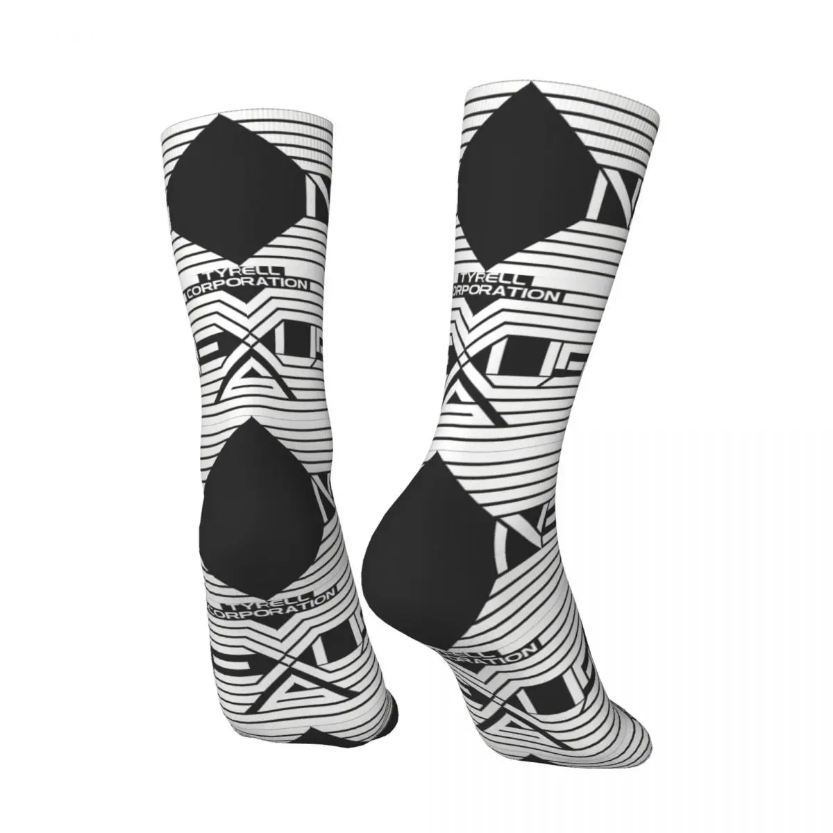 Crazy compression Impressive Sock for Men Harajuku Tyrell Corporations Quality Pattern Crew Sock Casual