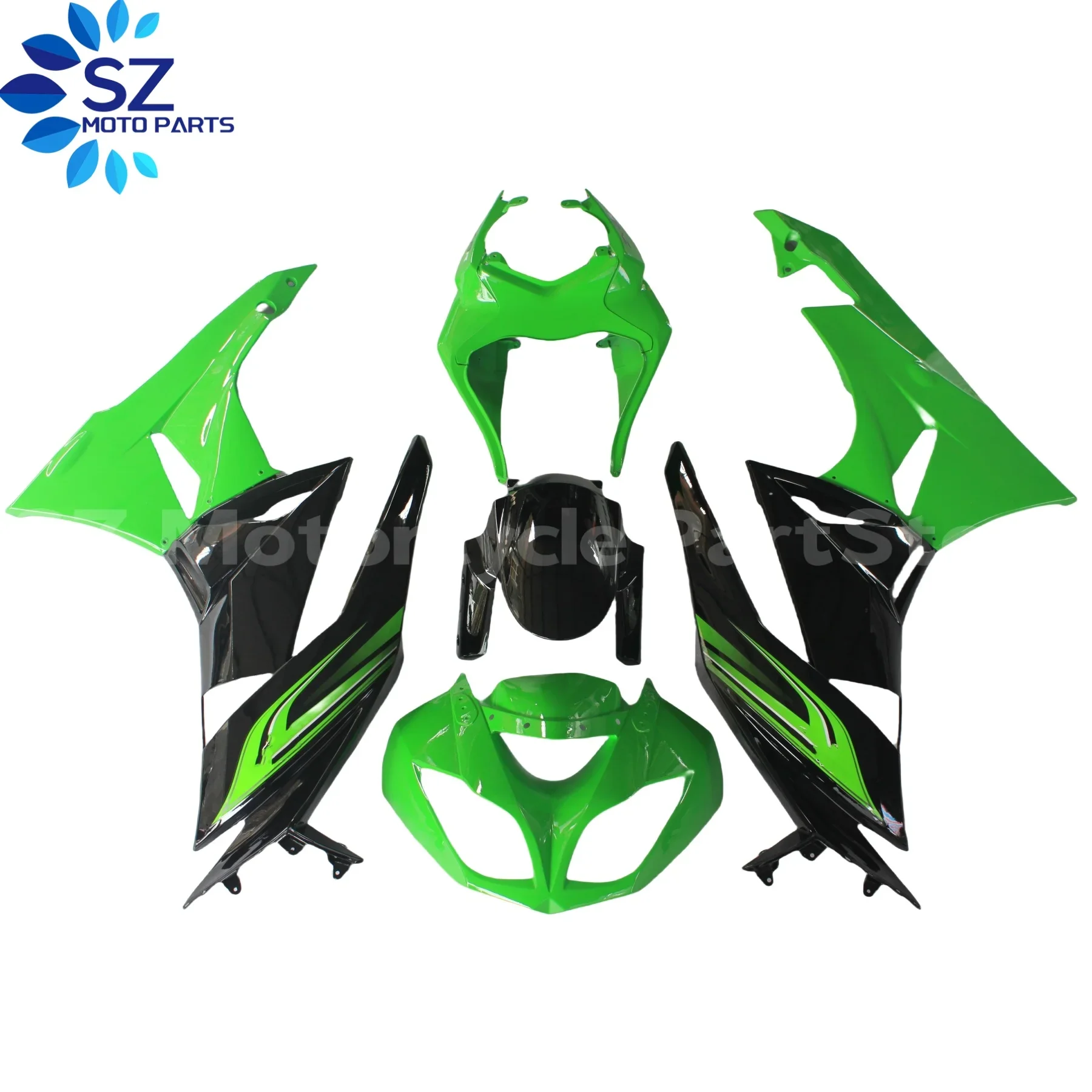 

For Kawasaki ZX 6R zx 6r 636 2009 2010 2011 2011 2012 motorcycle complete fairing ABS plastic body decoration kit