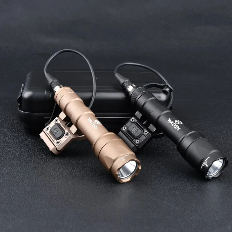 

WADSN SF M600 M300 M600C M300A Tactical Flashlight Airsoft Weapon Gun Scout Light Accessories Modbutton Pressure Switch