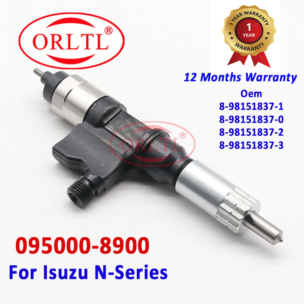 ORLTL DIESEL INJECTOR 095000-8902 0950000-8900 Fuel 095000-8901 FOR Isuzu N-Series 8981518371 8981518370 8981518372 8981518373