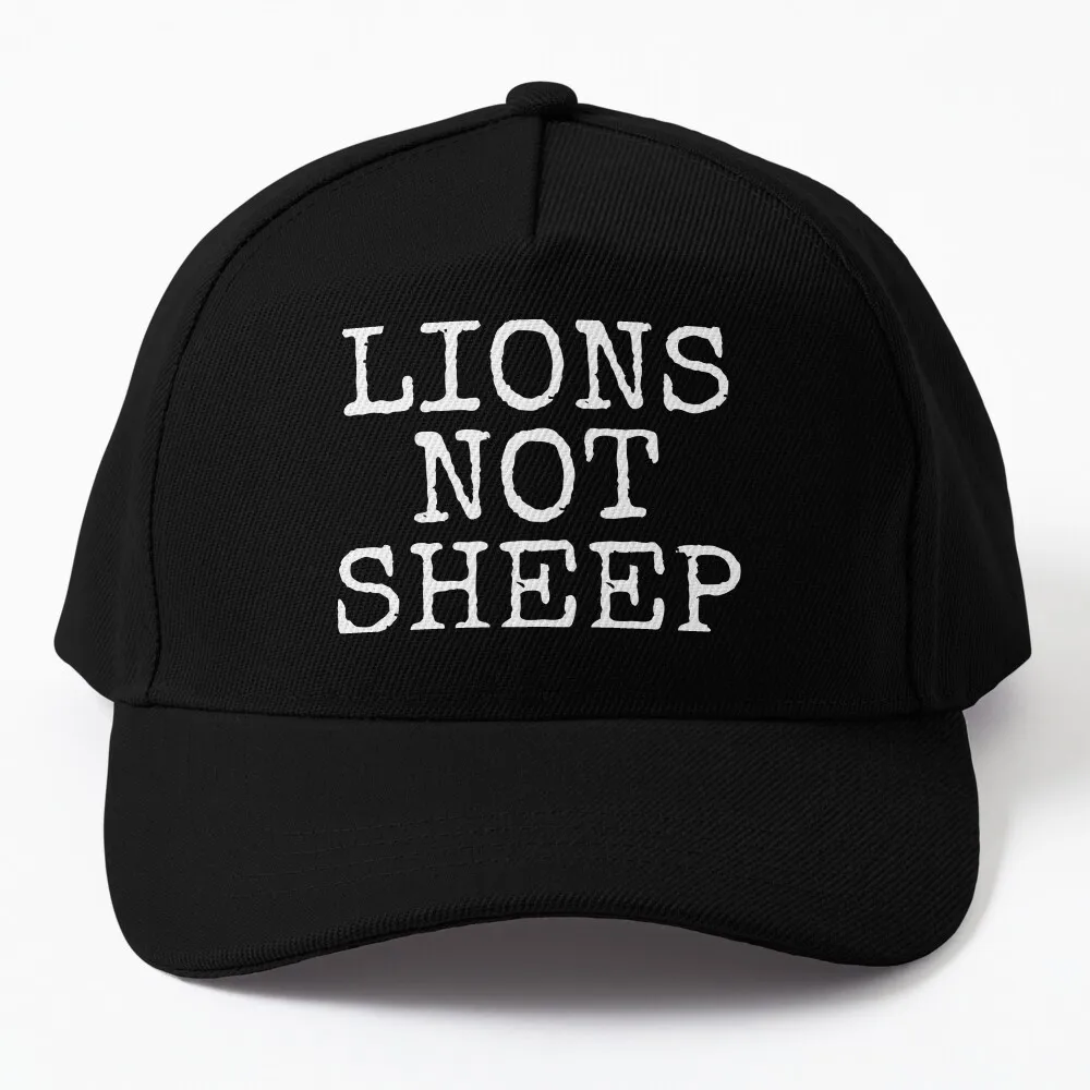 

Lions Not Sheep Distressed Baseball Cap hard hat Caps Streetwear Hats Man Women'S