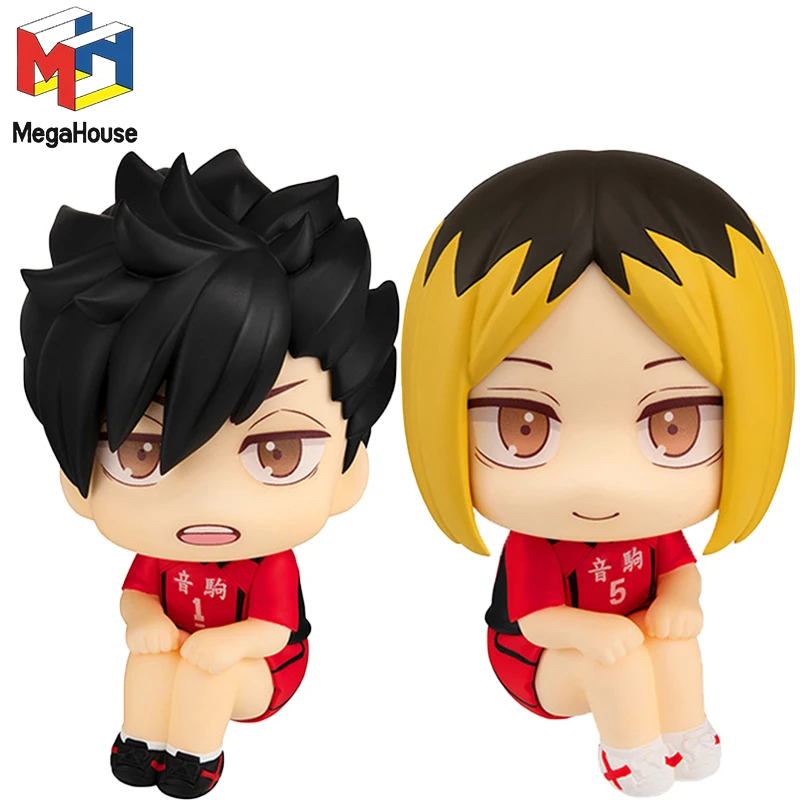 

In Stock Genuine Original Mega House Look Up Kozume Kenma & Tetsurou Kuroo Haikyuu!! Action Anime Figure Collectible Model Dolls