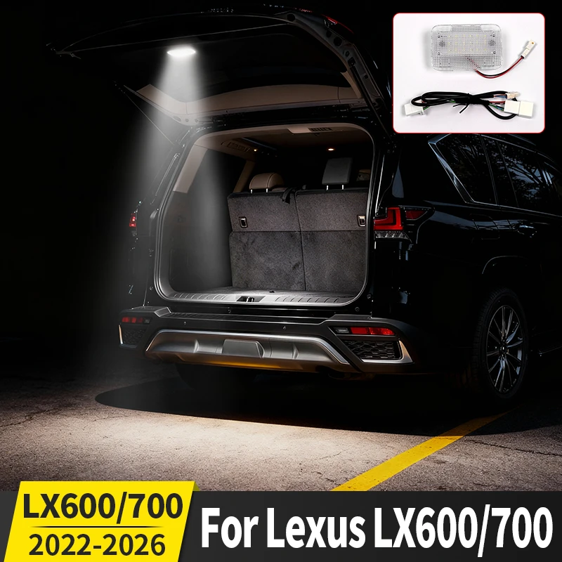 

For Toyota 2022-2025 Lexus 600 700 LX600 Tailgate Light LED Lamp Waterproof Trunk Door Courtesy Light Interior Lighting Parts