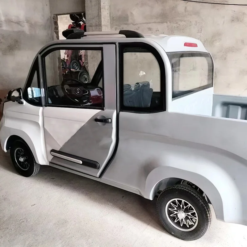 Cheap Smart Economical Electric Trucks 4 Wheel Electric Mini Car Cheap Electric Mini Pickup Truck