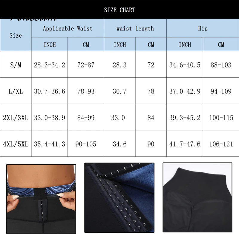 Men Body Shaper Thermo Sauna Pants Sweat Waist Trainer Leggings Slimming Weight Loss Workout Gym Compression Shorts Shapewear