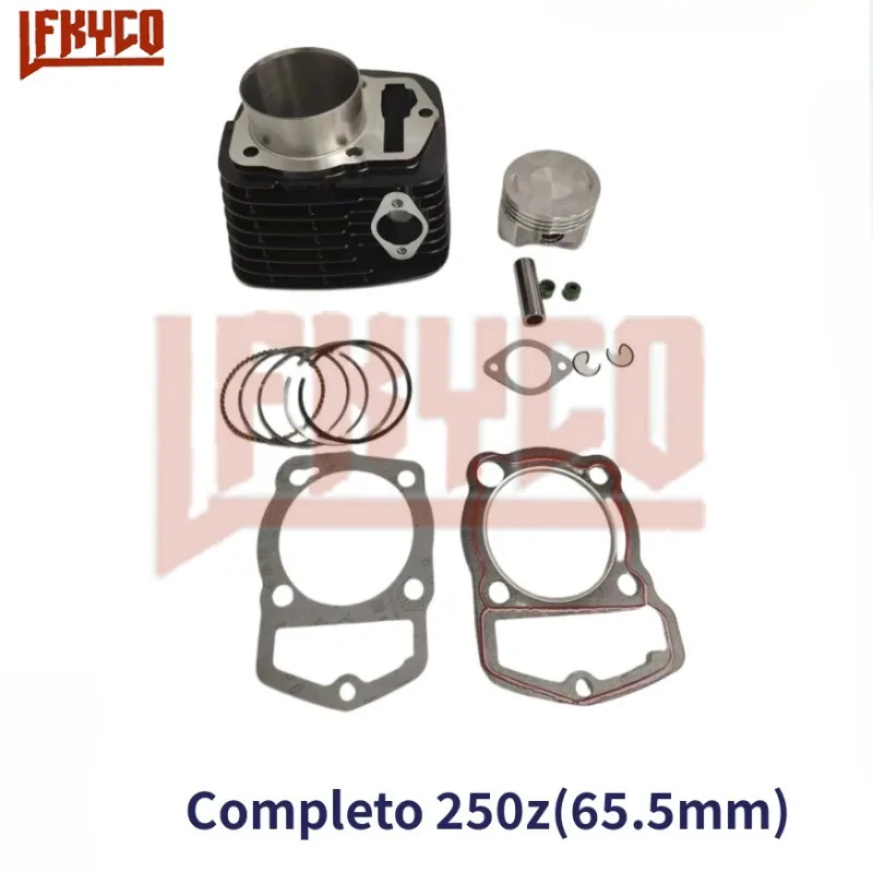 

Motorcycle Accessory 65.5mm Cylinder 250CC Engine Piston Kit Motor for Zongshen ITALIKA 250SZ Vortx250 Motoblock ATV Equip Parts