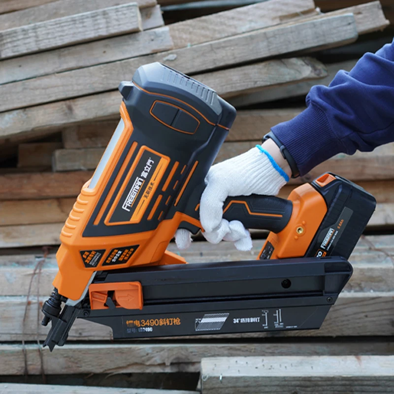 Freeman LD3490 34 graus 3 1/2 polegadas 20V Prego de estrutura sem fio