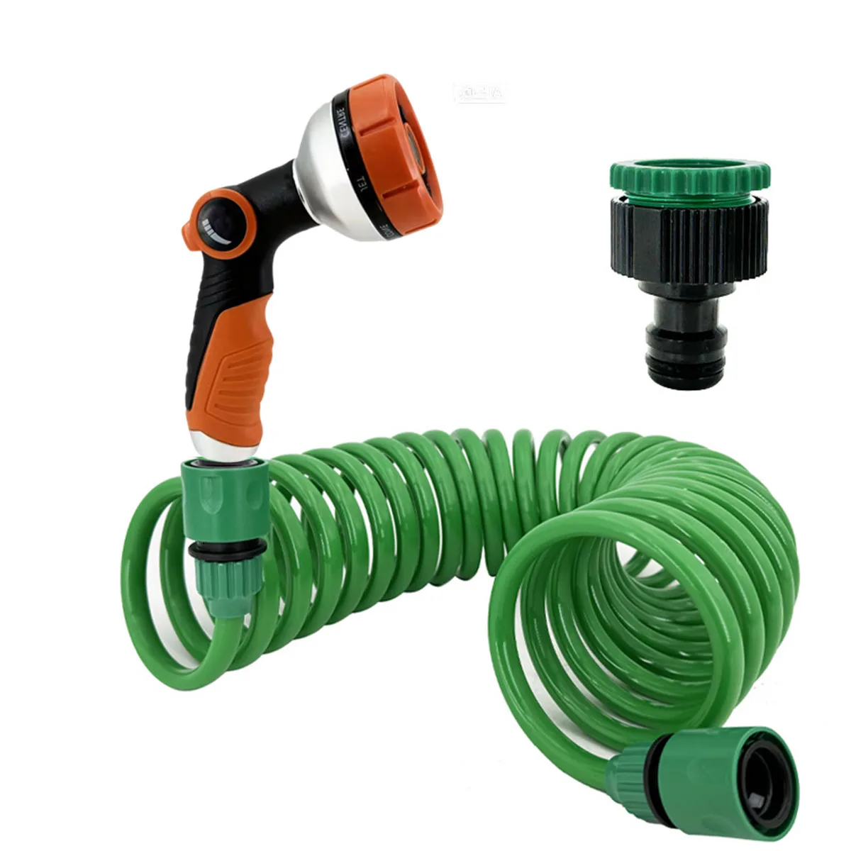 

Набор для полива сада: 10-метровый шланг и пистолет-распылитель высокого давления для орошения сада, полива полей, мойки автомобилей