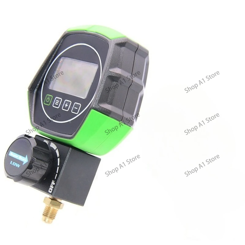 Digital Refrigerant Gauge Set, AC Charging Tool for Automotive and Commercial Refrigeration Repair