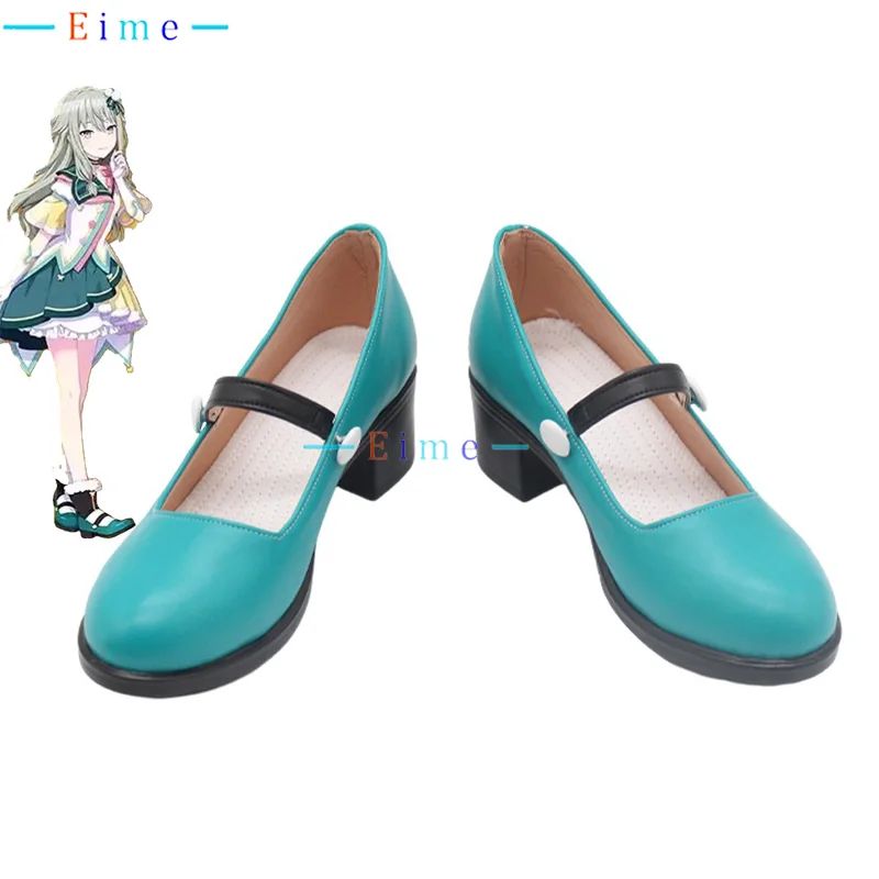 

Kusanagi Nene Cosplay Shoes PJSK Cosplay Boots Halloween Carnival Prop PU Leather Shoes Custom Made