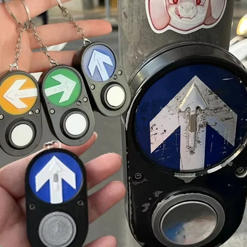 3D Printing Capable Of Producing Sound Creative Australian Traffic Signal Button Keychain Pedestrian Traffic Light Keychain