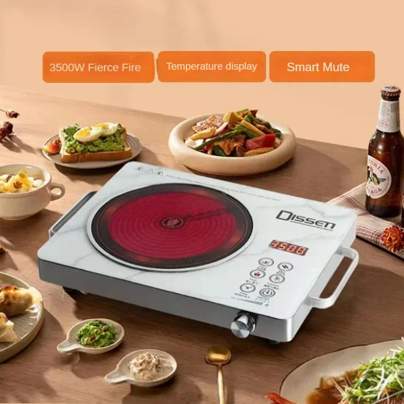 Réchaud électrique en céramique haute puissance, cuiseur à thé multifonction pour usage domestique, réchaud à chaleur rapide, conception économe en énergie, nouveau