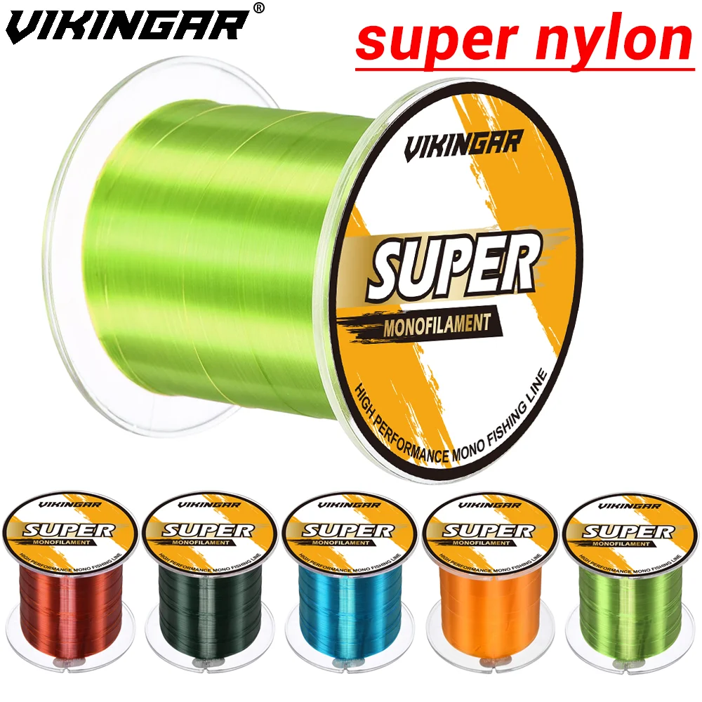 Hilo Nylon Monofilamento Japones 500m - Diámetro 0.12-0.47mm | Ideal para Pesca en Rocas Mediterráneas: Resistencia Extra a Erizo y Coral | Excelente como Línea Principal para Dorada/Lubina | Revestimiento Anti-UV Cert