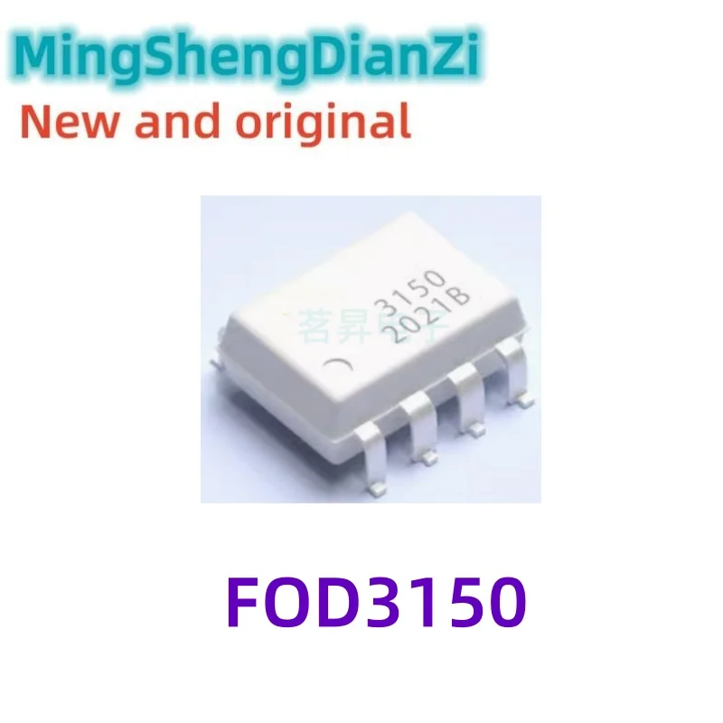 5PCS Brand new FOD3150 3150 FOD3150A Optocoupler Isolator Optocoupler SMD 8-pin SOP8