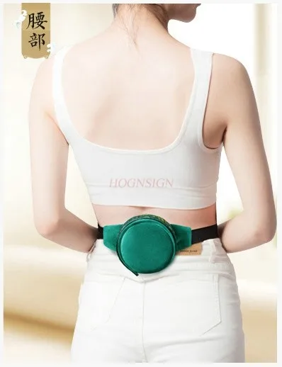 Brass Copper Moxa Moxibustion Box Bag Moxa Burner Acupuncture Roller Stick Holder Neck Arm Body Acupoint Massage Therapy Device