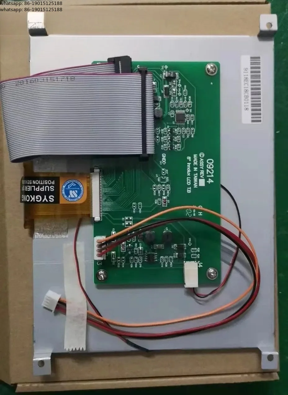Injection molding machine MH9118 LCD screen 8 inch display with board