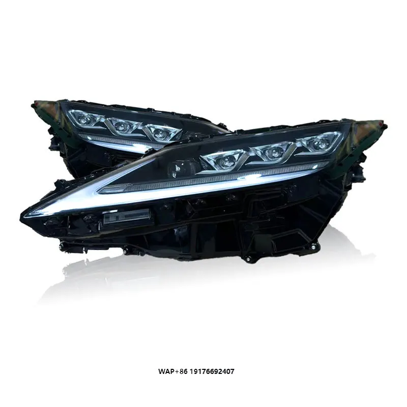 For Universal Fitment Remanufactured RX LED Four Eye Matrix Headlight Assembly 6000K 12V 25W 6000 Lumens D2R Bulb