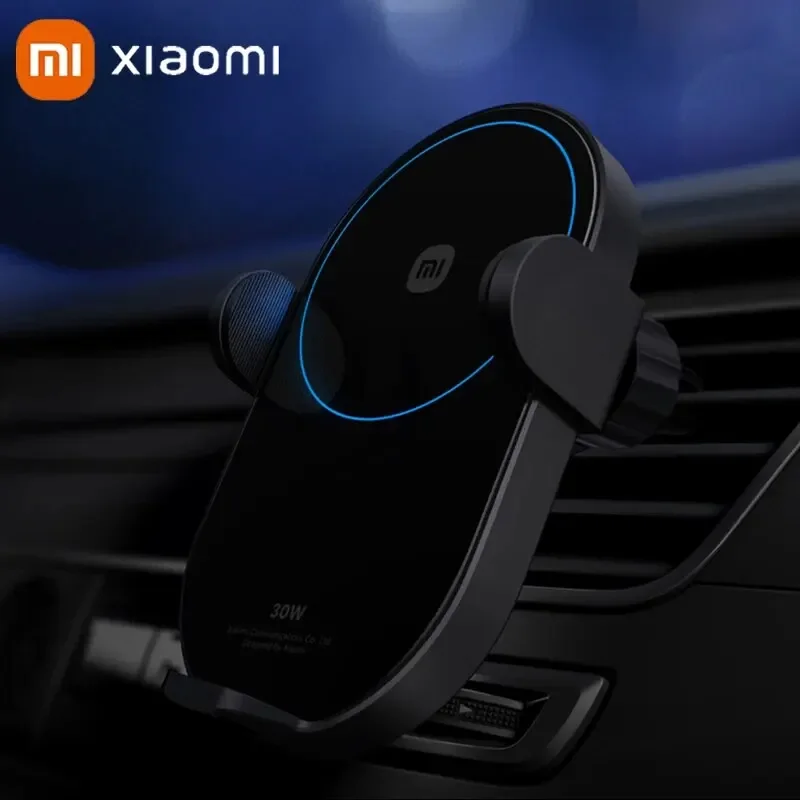 

Xiaomi 30W Max Wireless Car Charger Original Wireless Fast Flash Charging Support Power-Off and Inductive Expansion Phone Holder