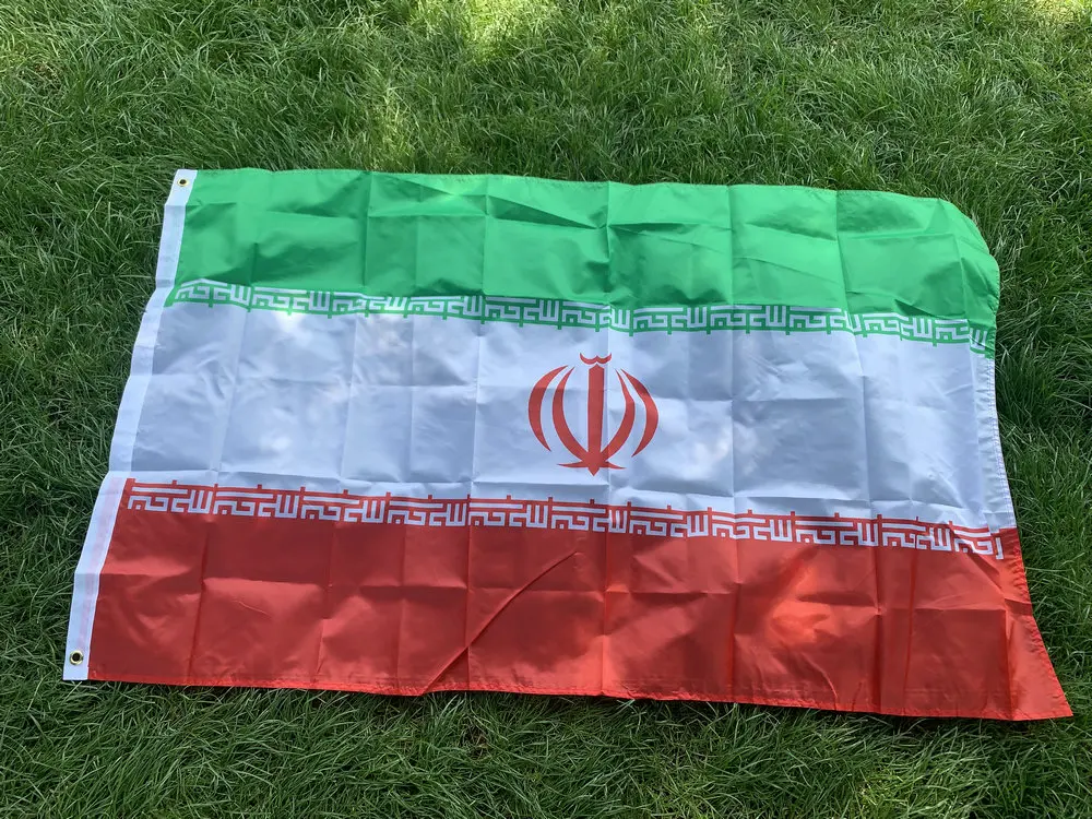 Iran Flag 3ft x 5ft Polyester hanging Banner 90x150cm Iran National flag home decoration