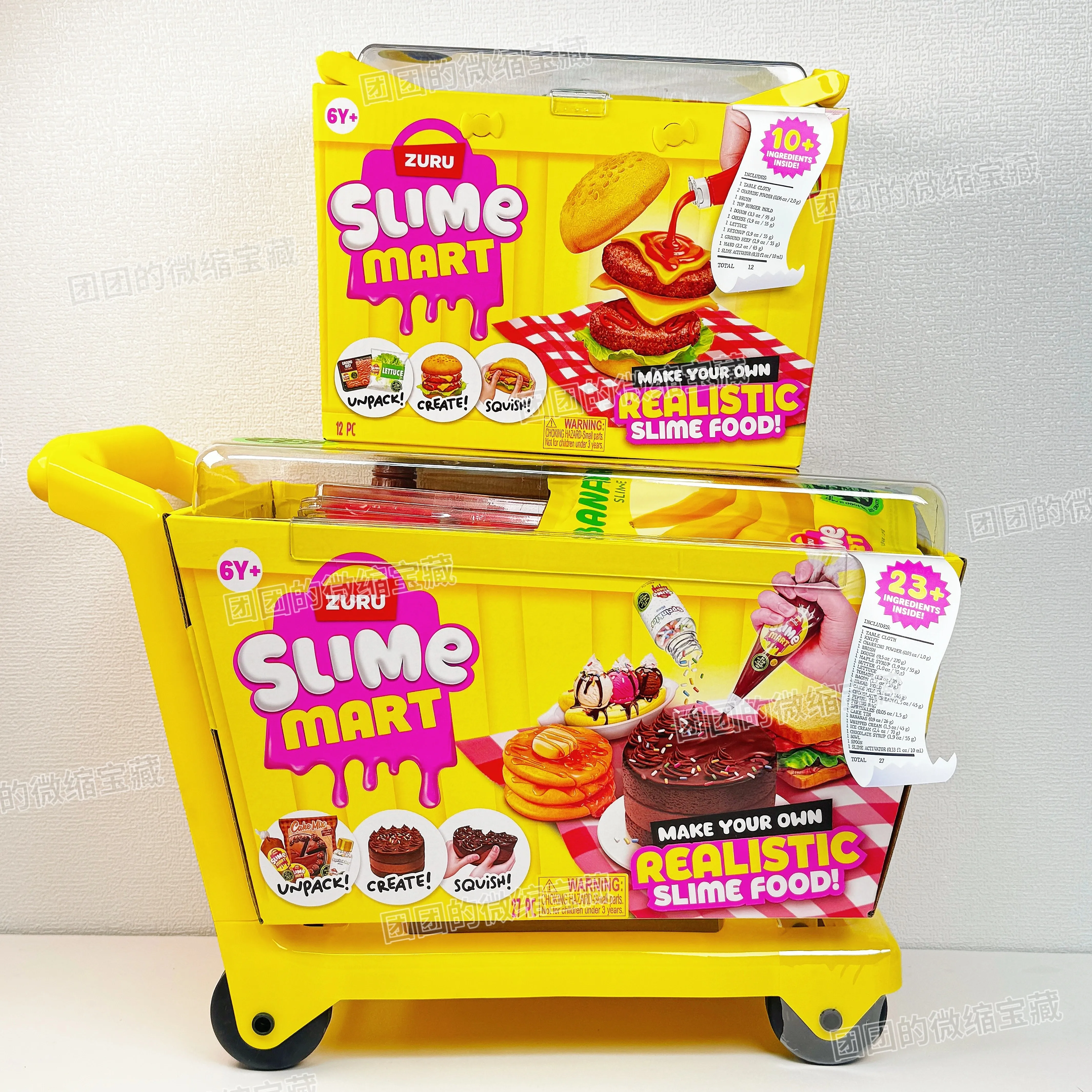 جديد حقيقي زورو الوحل مارت صندوق أعمى همبرغر البيتزا عربة التسوق لتقوم بها بنفسك مجموعة صندوق غامض لتقوم بها بنفسك دمى هدايا الإجهاد الإغاثة الوحل هدية #6