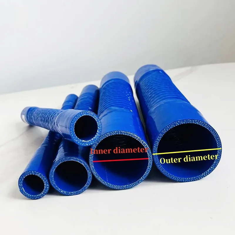 Universal Blue Car Silicone Flexible Hose Silicon Intercooler Hose Air Intake Pipe Radiator Tube Convoluted Silicone Hose