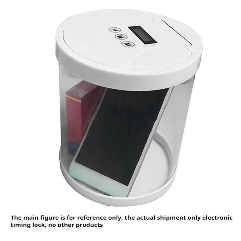 Коробка с замком таймера Коробка с замком времени мобильного телефона для предотвращения чрезмерного питья, еды конфет и игр