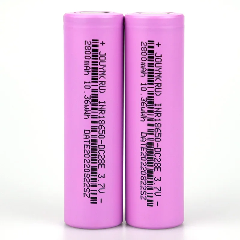 BSERG 18650 بطارية 2800mAh 3.7 فولت عالية الحالية بطاريات ليثيوم قوية 30A DC28E مفك خلية طاقة