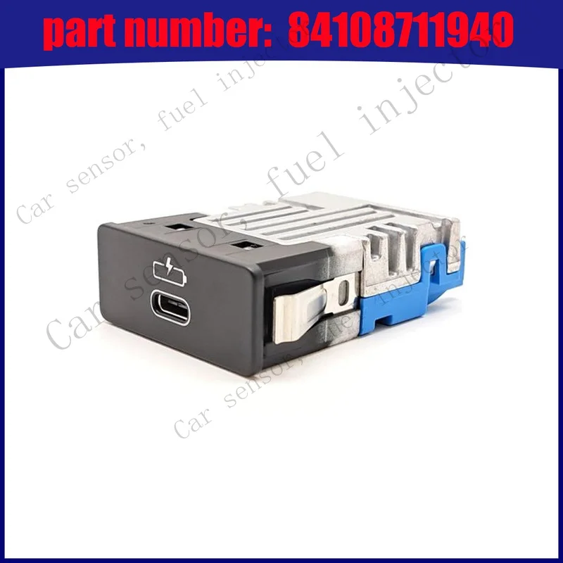 Q+ For 2019-25 BMW 3 4 5 8 X3 X5 X6 X7 CENTER CONSOLE USB TYPE-C CHARGING PORT