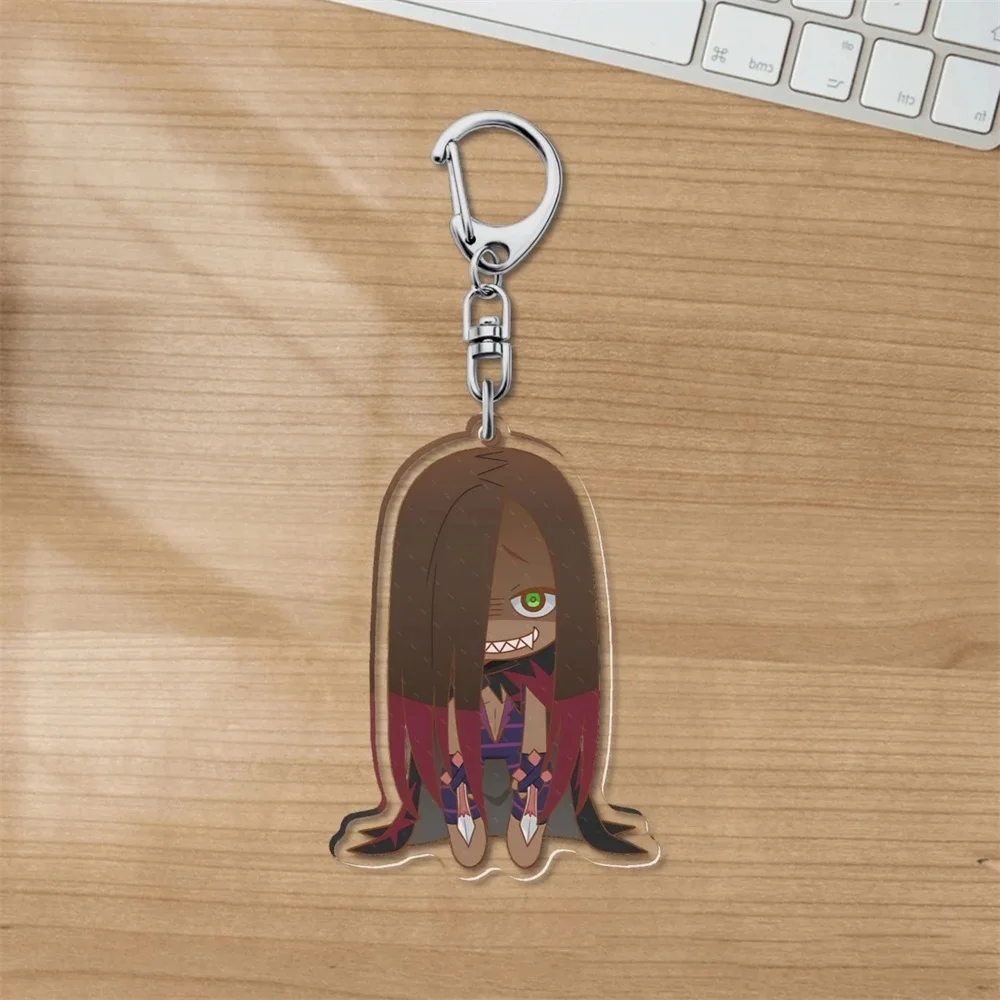 6 سنتيمتر إعادة: صفر-بدء الحياة في عالم آخر سلسلة مفاتيح مصنوعة من الأكريليك شخصيات مميزة مجموعة إكسسوارات الزينة #6