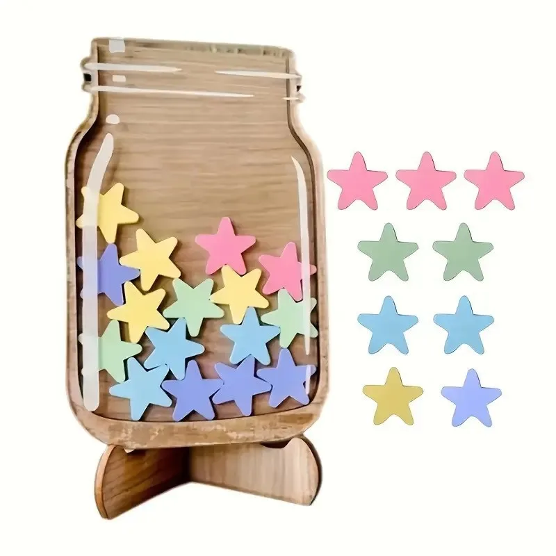 

Reward Jar Back To School With Smile 25Tokens For Children Kids Responsibility Award Magnetic Incentive Classroom Chore Chart