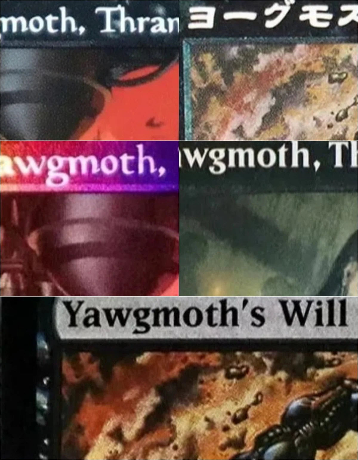 

'Yawgmoth’s Will/Thran Physician' Magical Proxy Black Top Quality Proxy Playing Cards Board Game Deck Trading Cards