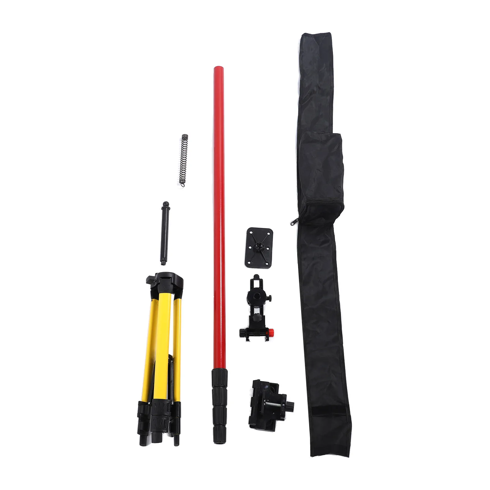 Telescoping Level Support Rod Stainless Steel 5/8in 1/4in Thread 114 To 388mm Adjustable Base Level Support Rod for Decoration