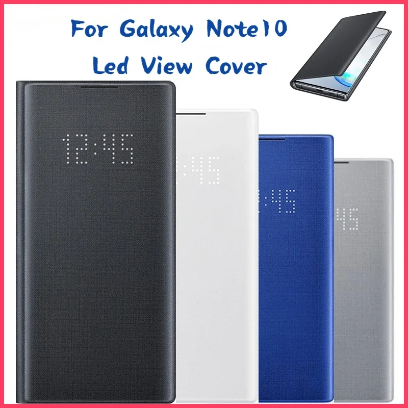 

For Samsung LED View Phone Case for Samsung Galaxy Note 10 Note10 5G Wallet Case With Phone Pocket