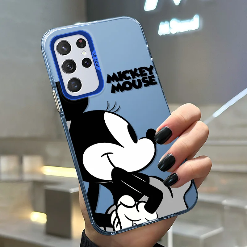 Disney Cute Mickey Mouse For Samsung A 12 13 15 20 21 23 30 31 32 33 34 35 50 51 52 53 55 71 Colorful Phone Case Funda Cover