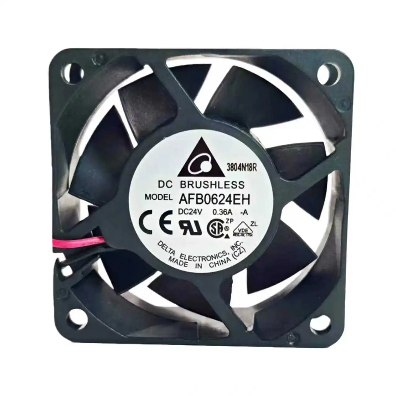 Delta AFB0624EH 60x60x25mm 24V Lüfter 38,35CFM 46,5dBA Kugellager für Hochleistungs-Wechselrichter & Industriekühlung