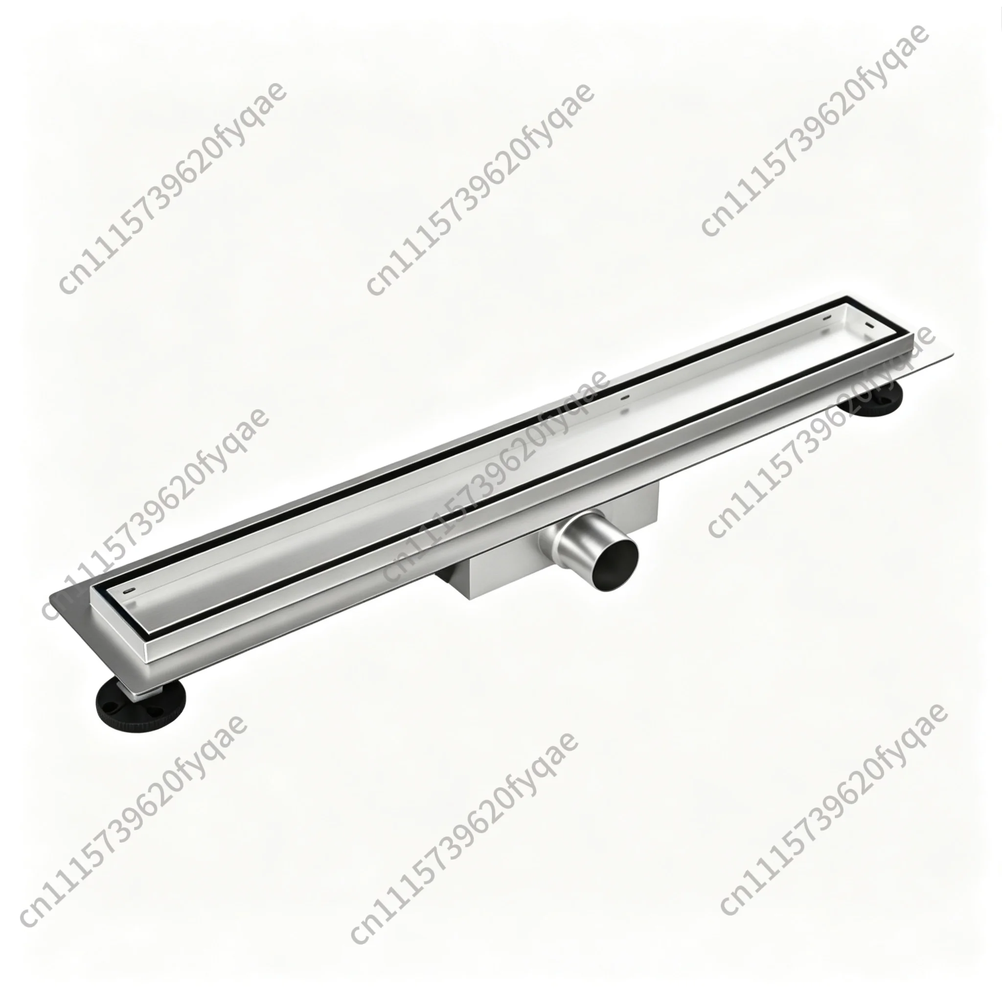 304 stainless steel floor drain invisible inlay linear design, for modern bathrooms