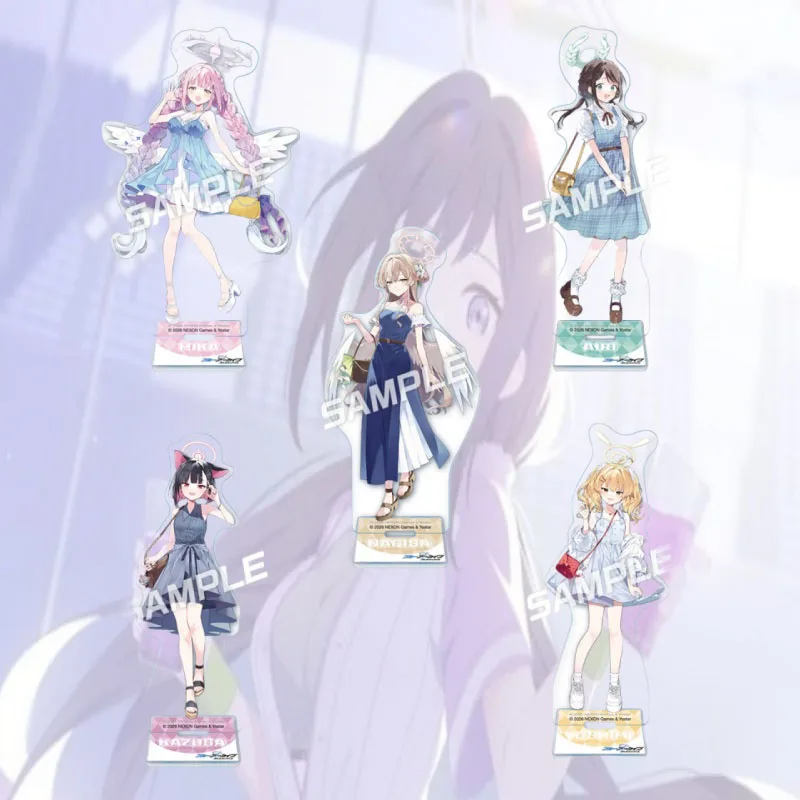 Blue Archive GAME 15CM Classic Anime Scene Acrylic Stand Figure Tabletop Display Ornament Collection Merchandise Keychain