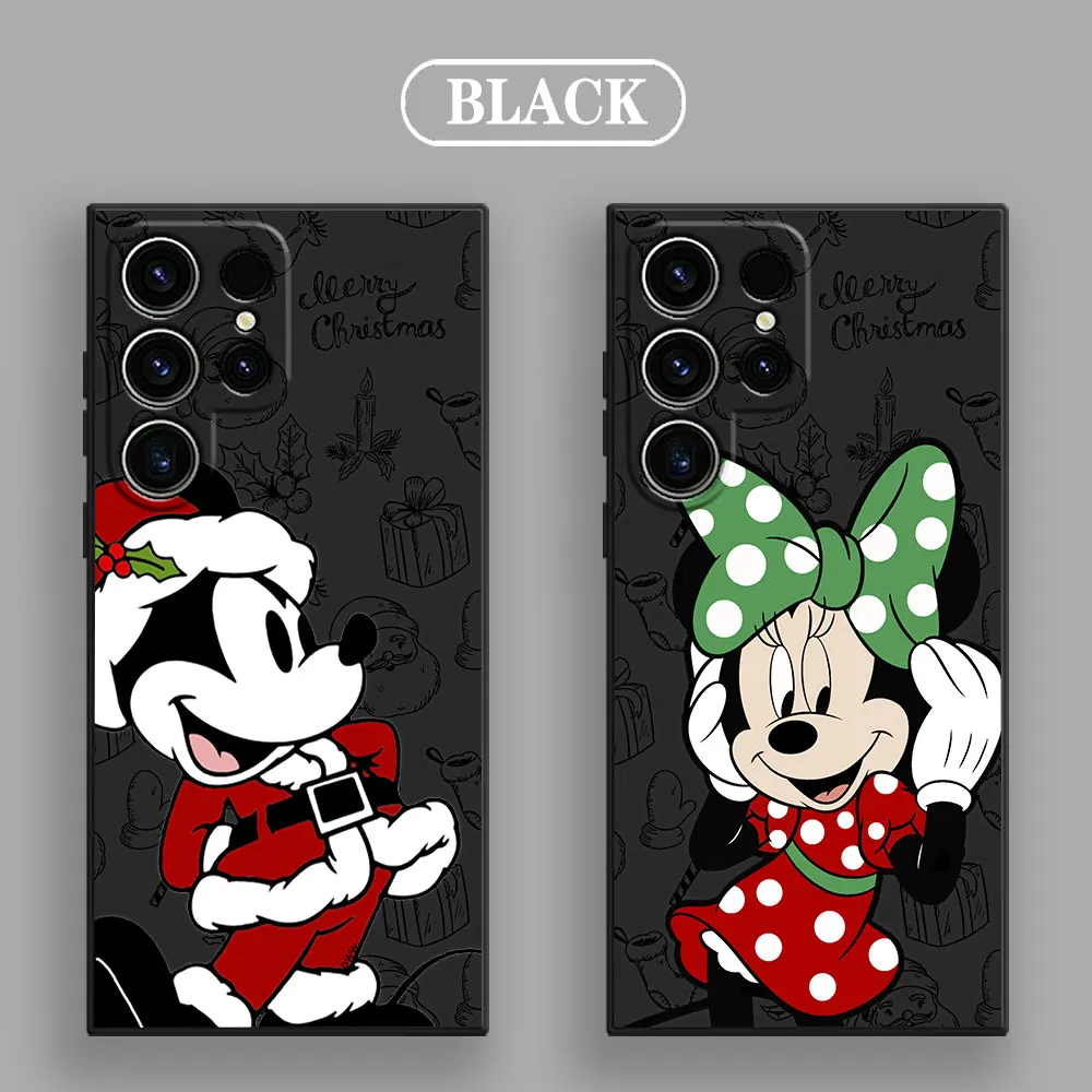 قضية الهاتف لسامسونج غالاكسي A56 A55 A54 A53 A52 A36 5G A35 A34 A33 A26 A25 A24 A23 A17 A16 A15 A14 A07 عيد الميلاد ديزني غطاء #2