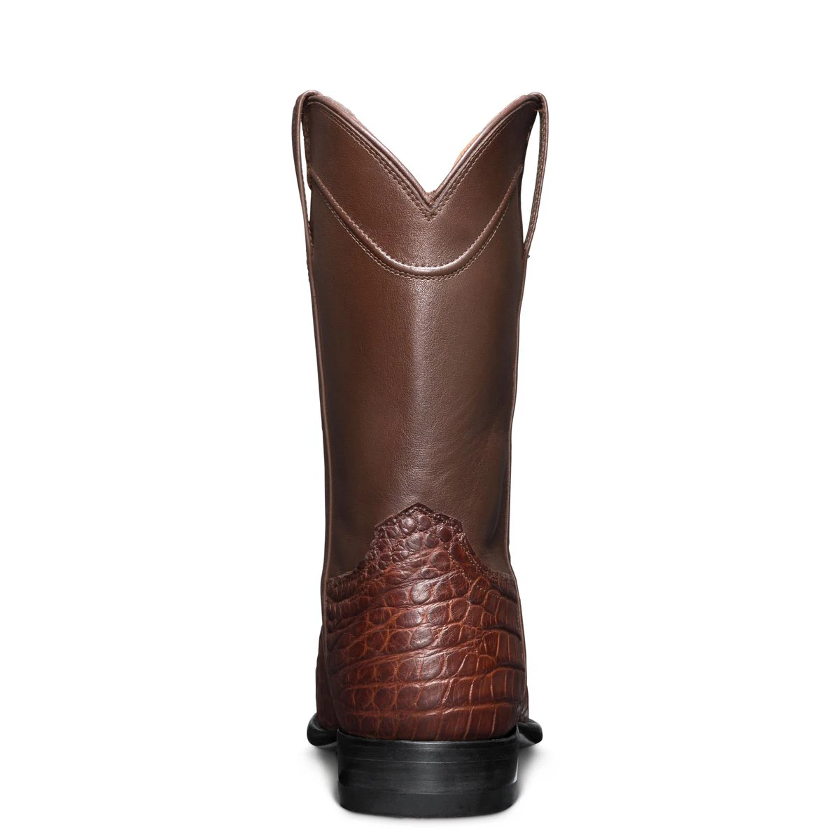 Men West Cowboy Boots High Tube Retro Men's Boots Crocodile Pattern Men Footwear Large size EUR 38-48 view 4