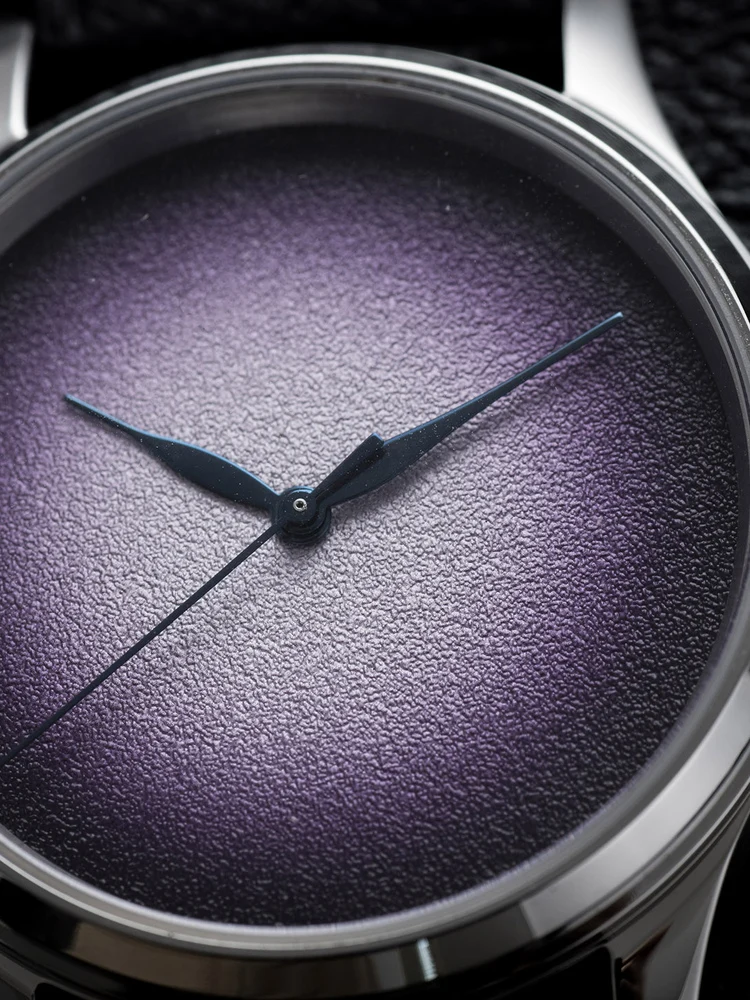 ساعة ميكانيكية أوتوماتيكية للرجال حركة ميكانيكية زجاج الياقوت شخصية 38 مللي متر ساعة عمل #4