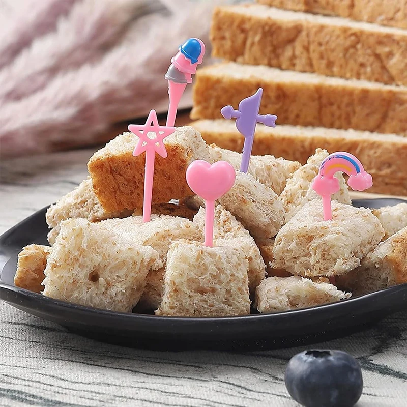Tenedores de fruta para niños, - Food Snacks For Kids Party reseña y precio