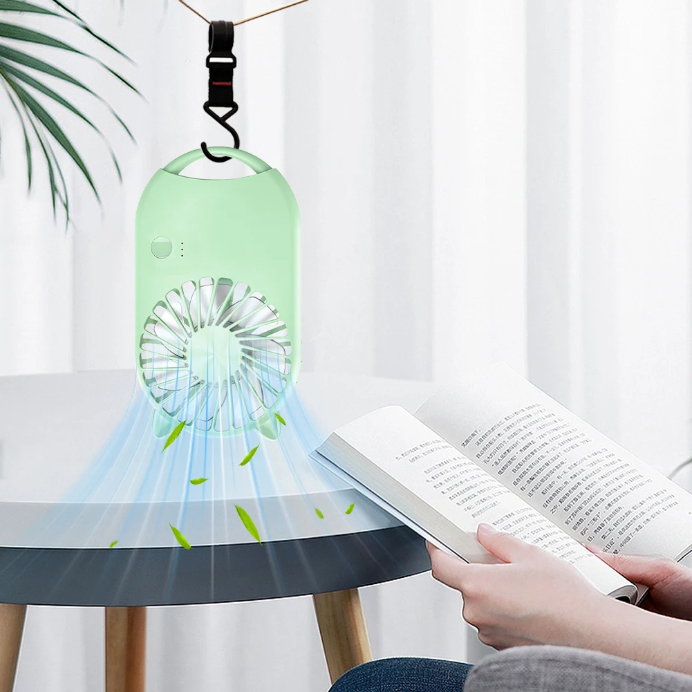 

Mini Portable Fan 3 Speeds Handheld Fan USB Rechargeable Cooling Fan for Travel Summer Gifts for Women Girls