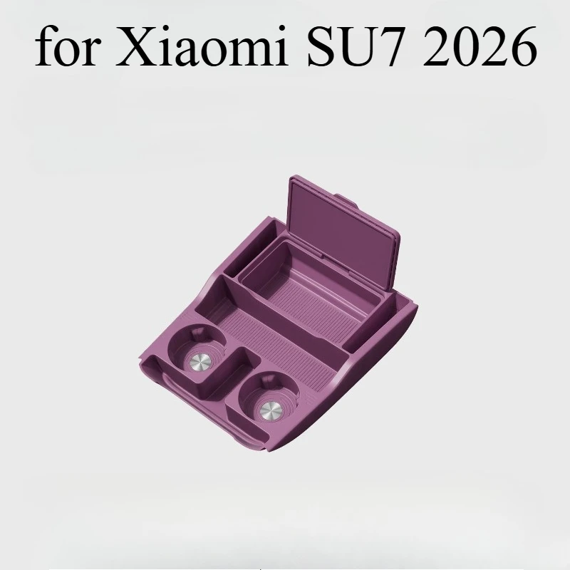 

Нижний органайзер для центральной консоли Xiaomi SU7 2026 – Углубленный противоскользящий лоток-органайзер для автомобиля, устойчивый к царапинам, аксессуар для интерьера автомобиля