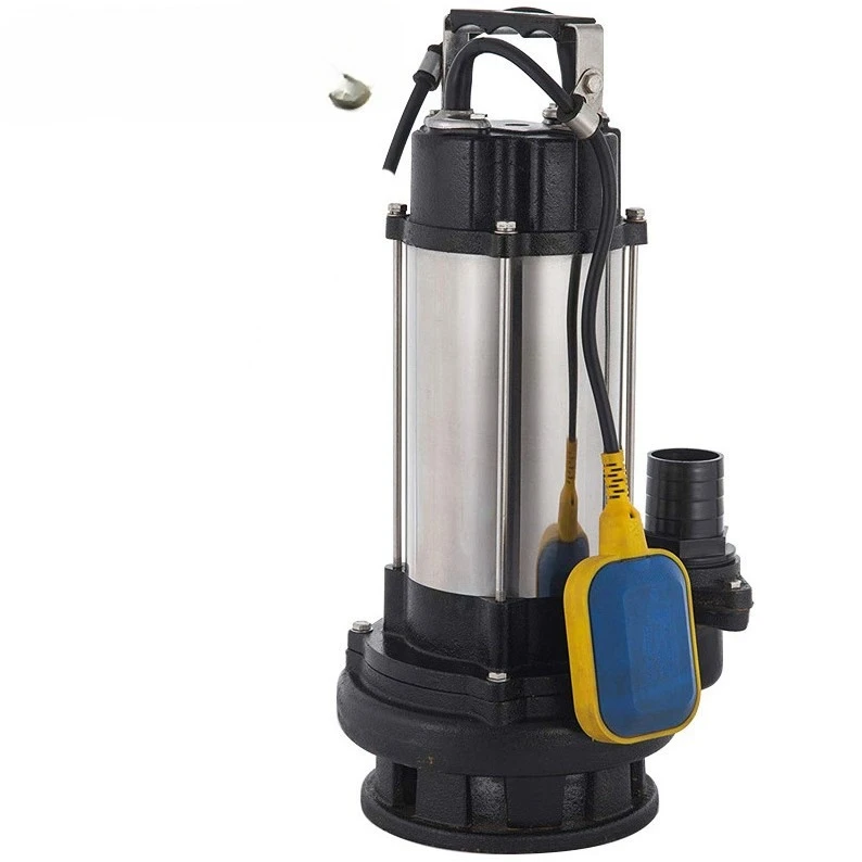 

Single-phase stainless steel sewage pump Household small sewage pump with float ball automatic