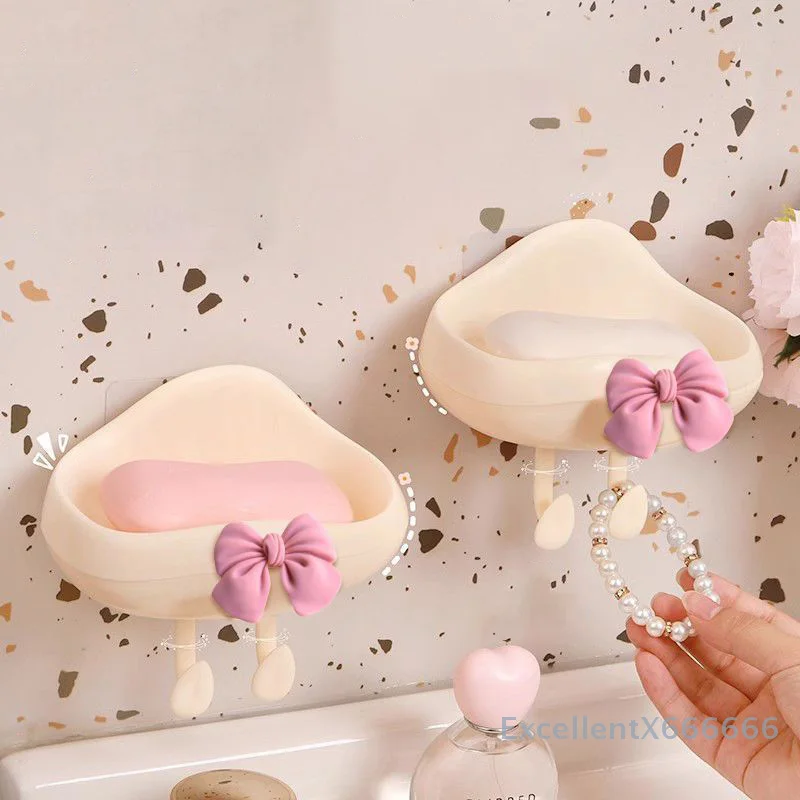 

Cloud Soap Dish Large Mouth Wall Hanging Bathroom Storage Rack Home Use Soap Holder Contemporary Design Kitchen Accessories