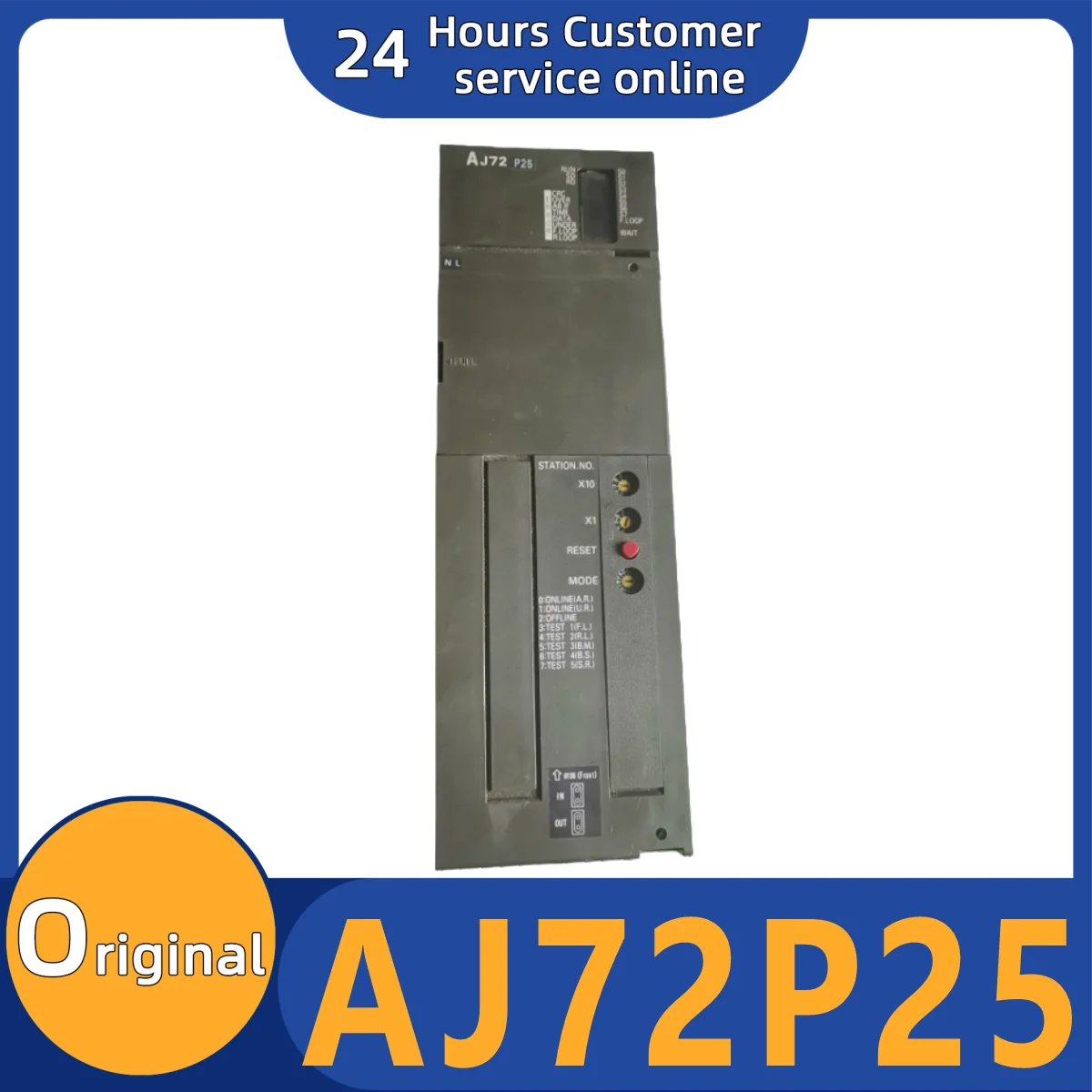 

Новый оригинальный модуль AJ72P25 AJ72R25