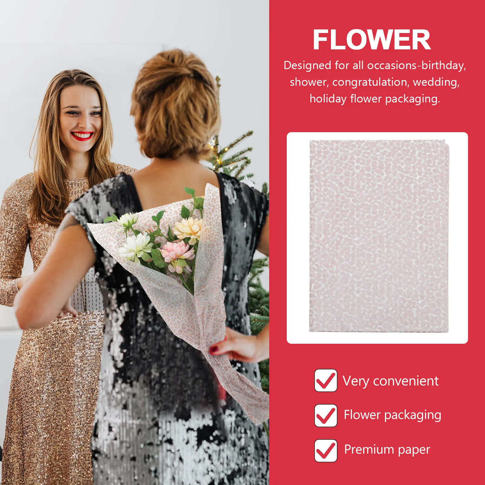 Bloemenverpakkingspapier DIY k - Flower Supply recensie en prijs
