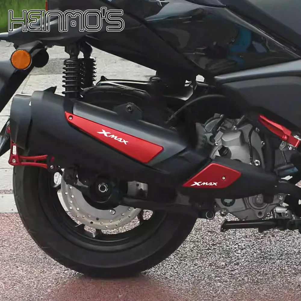 

Motorcycle For YAMAHA XMAX300 XMAX 300 250 2025 2026 Accessories CNC Aluminium Exhaust Heat Dhield Protector Guard Cover