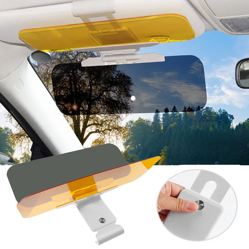 Car Sun Visor Goggle Night Vision Driving HD Anti Sunlight Dazzling Day Mirror Summer Sunscreen Car Accessories